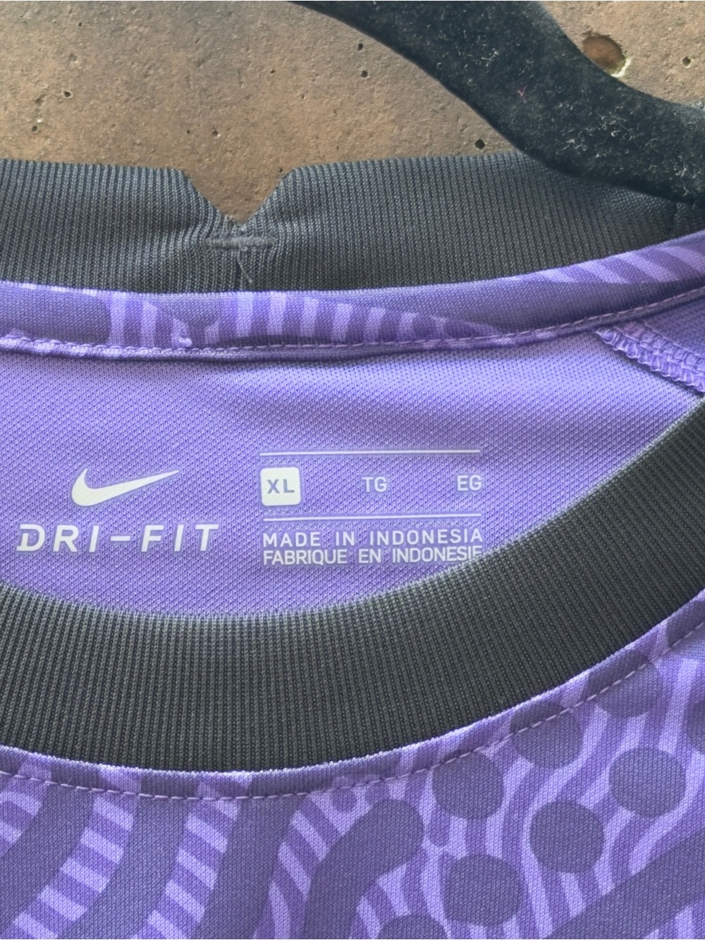 Nike purple goalkeeper jersey Size XL Hong Kong - Picture 3 of 6